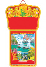 Lịch treo tường 52 Tuần Việt Nam Tươi Đẹp túi vải 2026