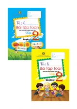 Combo Vở Ô Li Bài Tập Toán Lớp 2 Quyển 1 + Quyển 2 ( Biên Soạn Theo Chương Trình Mới )