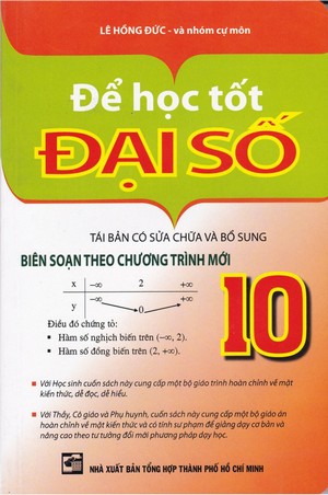 Bìa trước Để Học Tốt Đại Số 10