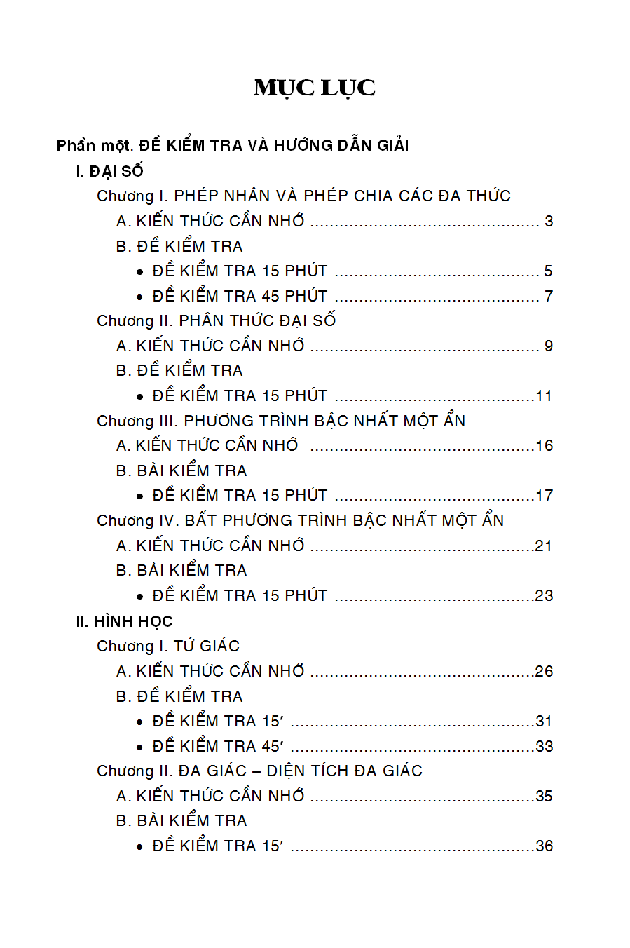 Mục lục
