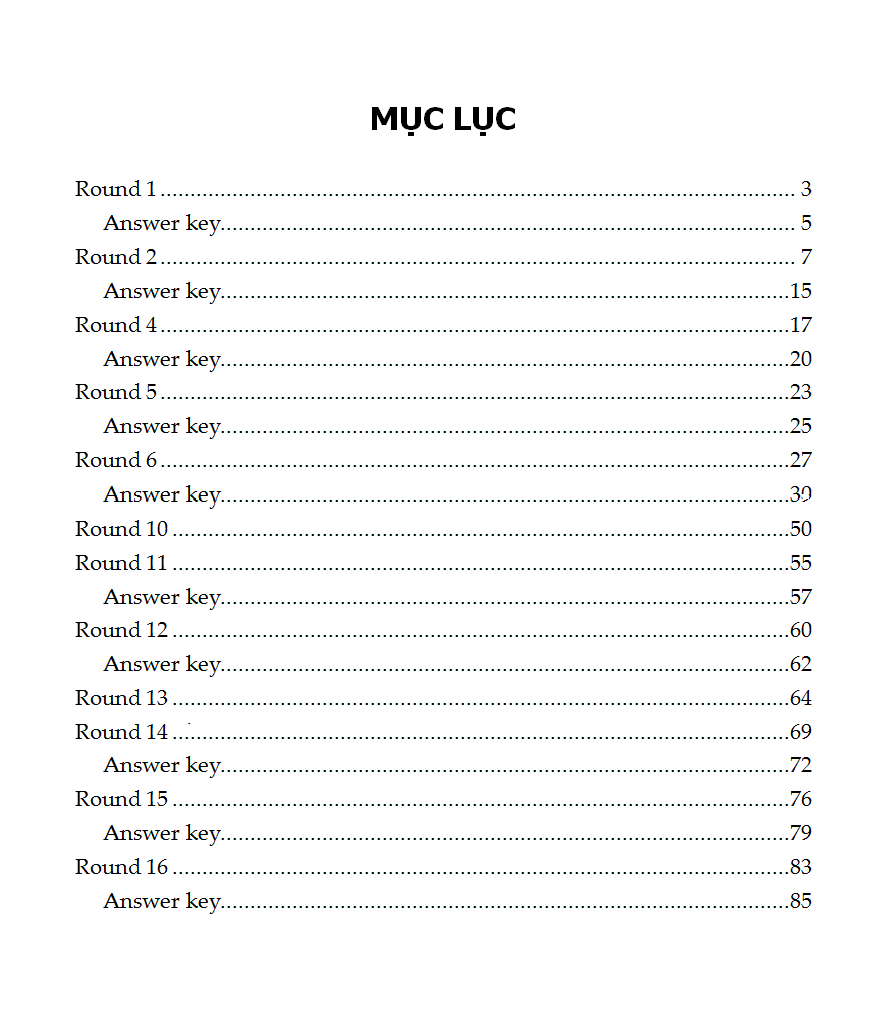 Mục lục