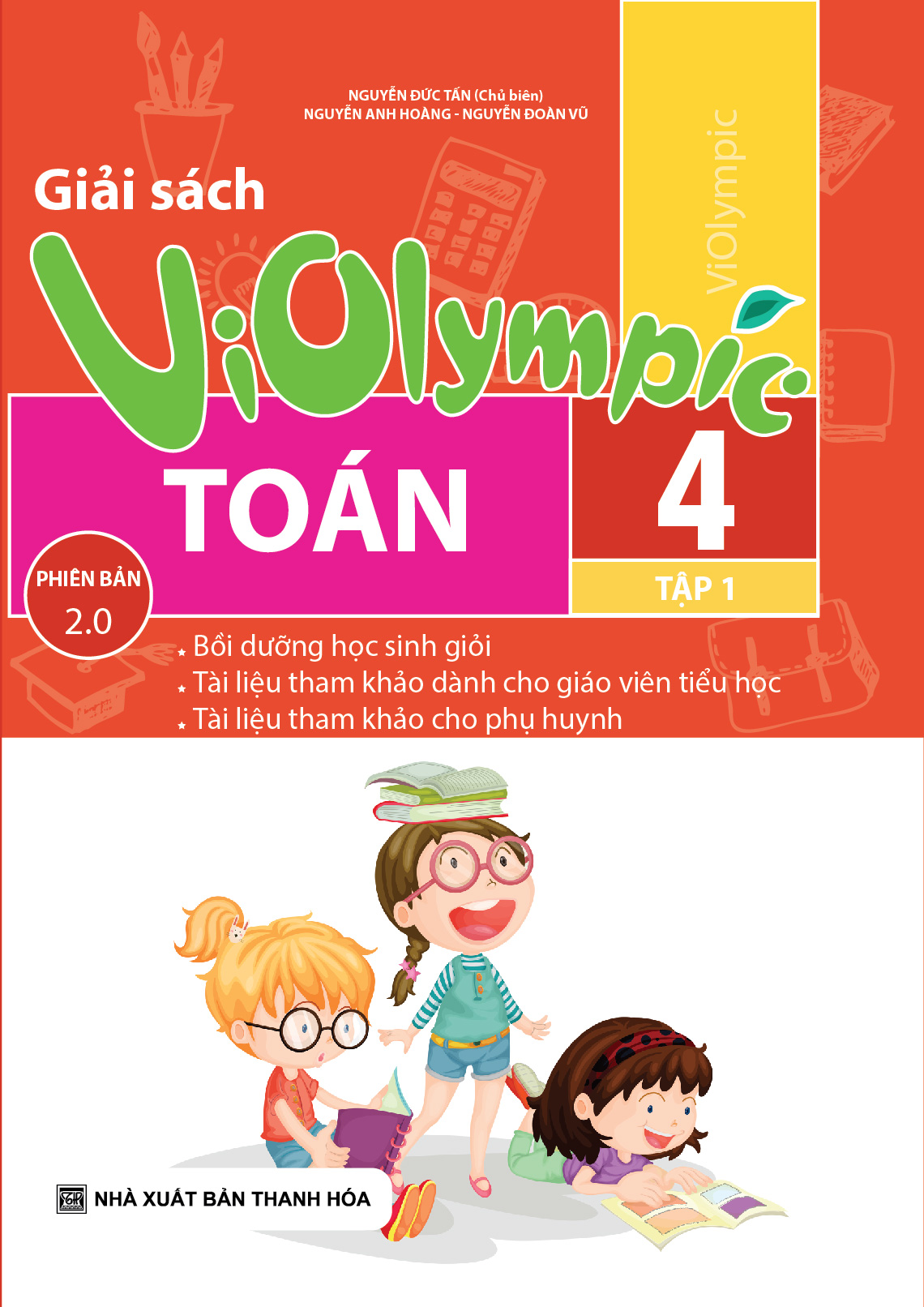 Bìa trước Giải Sách Violympic Toán 4 Tập 1 Phiên Bản 2.0