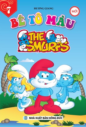 Bé Tô Màu 7 The Smurfs Mới