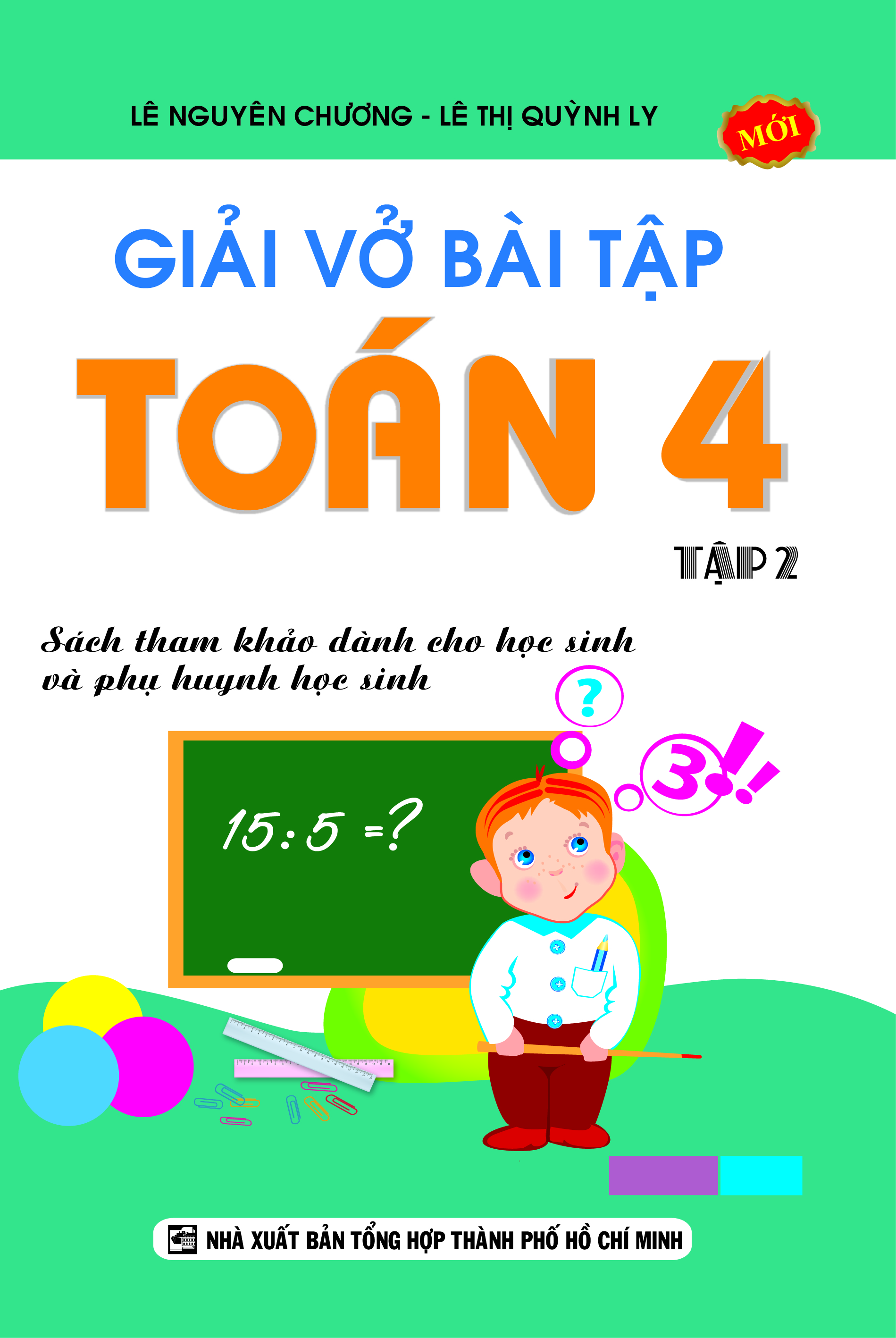 Bìa trước Giải Vở Bài Tập Toán 4 Tập 2