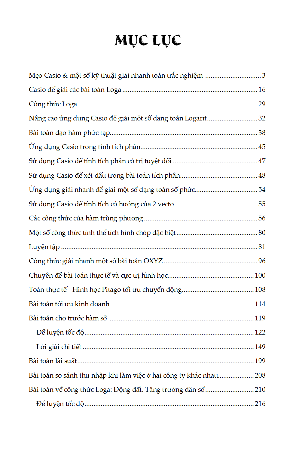 Mục lục