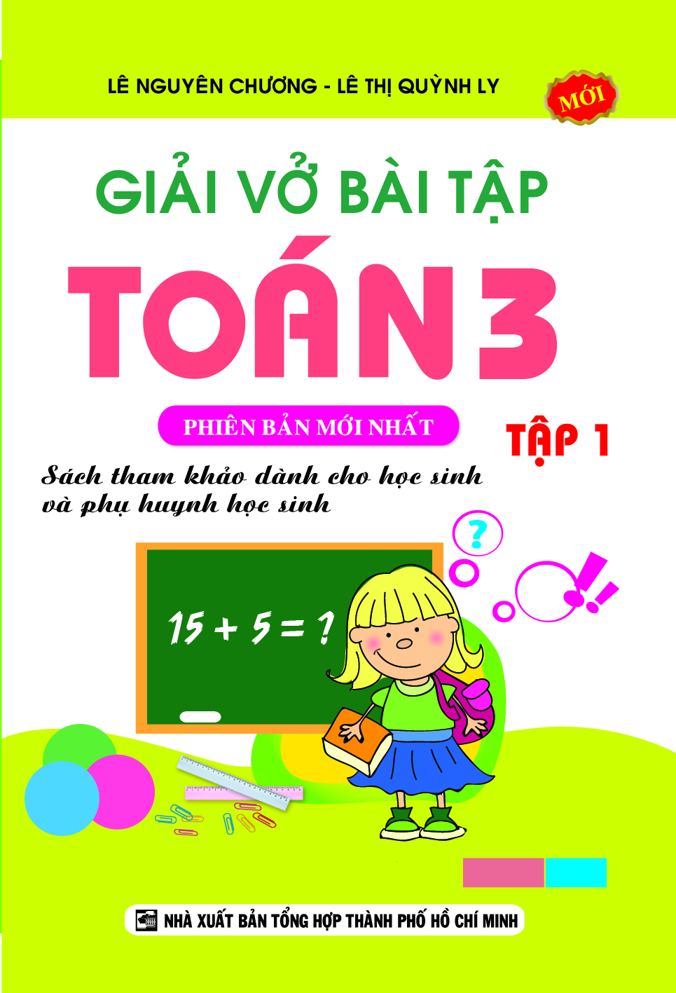 Bìa trước GIẢI VỞ BÀI TẬP TOÁN 3 TẬP 1