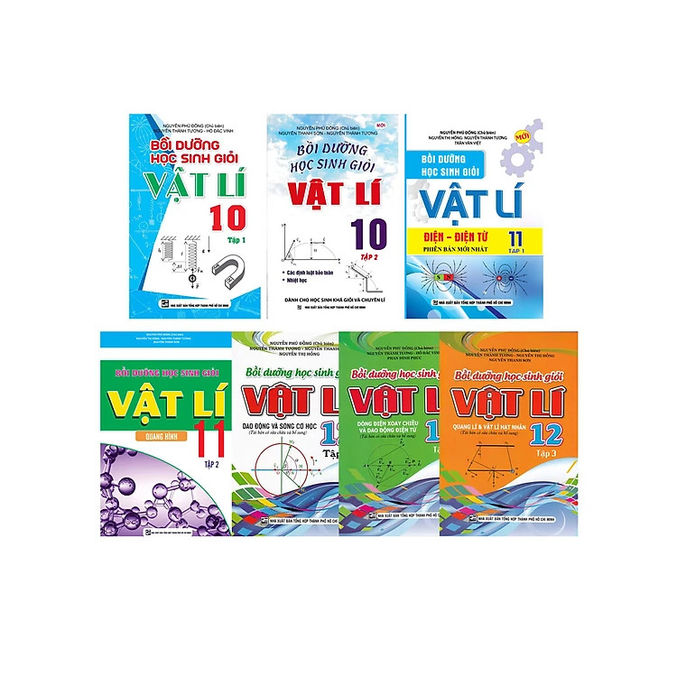 Bìa trước Combo Bồi Dưỡng Học Sinh Giỏi Vật Lí 10 - 11 - 12