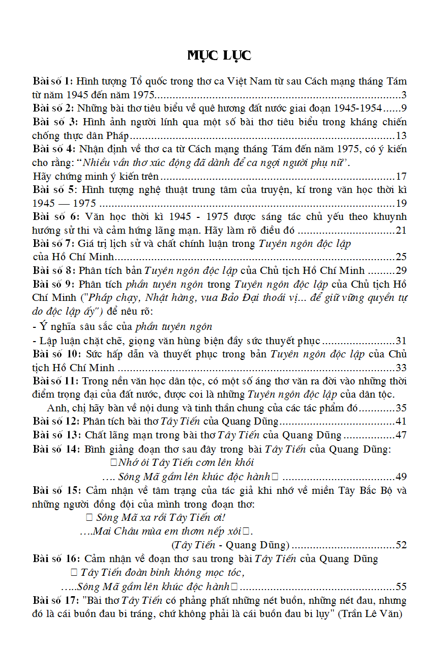 Mục lục