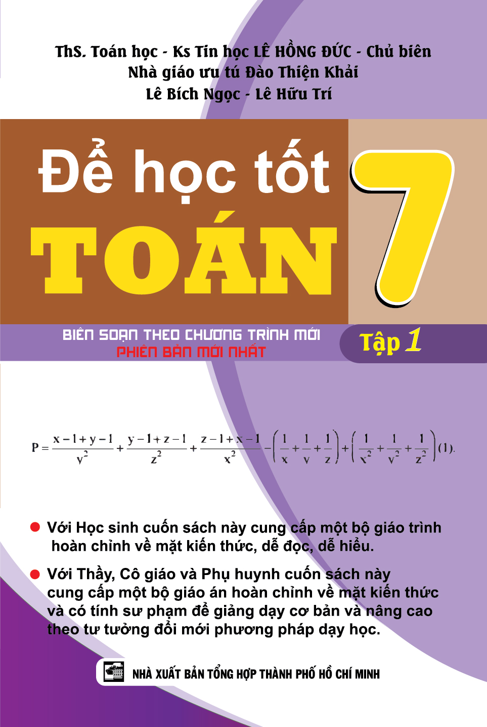 Bìa trước Để Học Tốt Toán 7 Tập 1