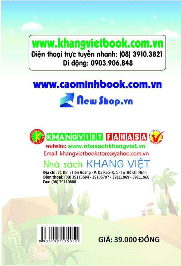 Bìa sau Bồi Dưỡng Học Sinh Giỏi Văn Tiếng Việt 3