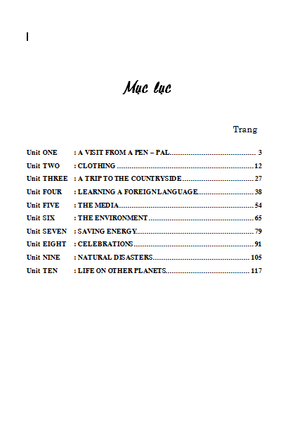 Mục lục