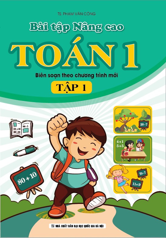 Bìa trước Bài tập nâng cao Toán 1 - tập 1