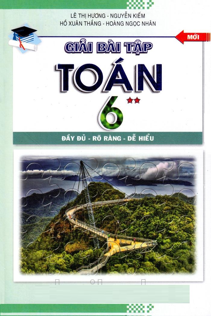 Bìa trước Giải Bài Tập Toán 6 Tập 2