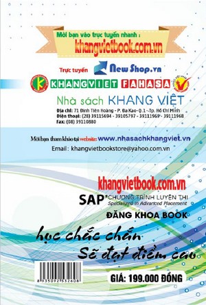 Bìa sau Phân Tích Tìm Tòi Hướng Giải Bằng Phương Pháp Suy Luận Chuyên Đề Đại Số Quyển 2 