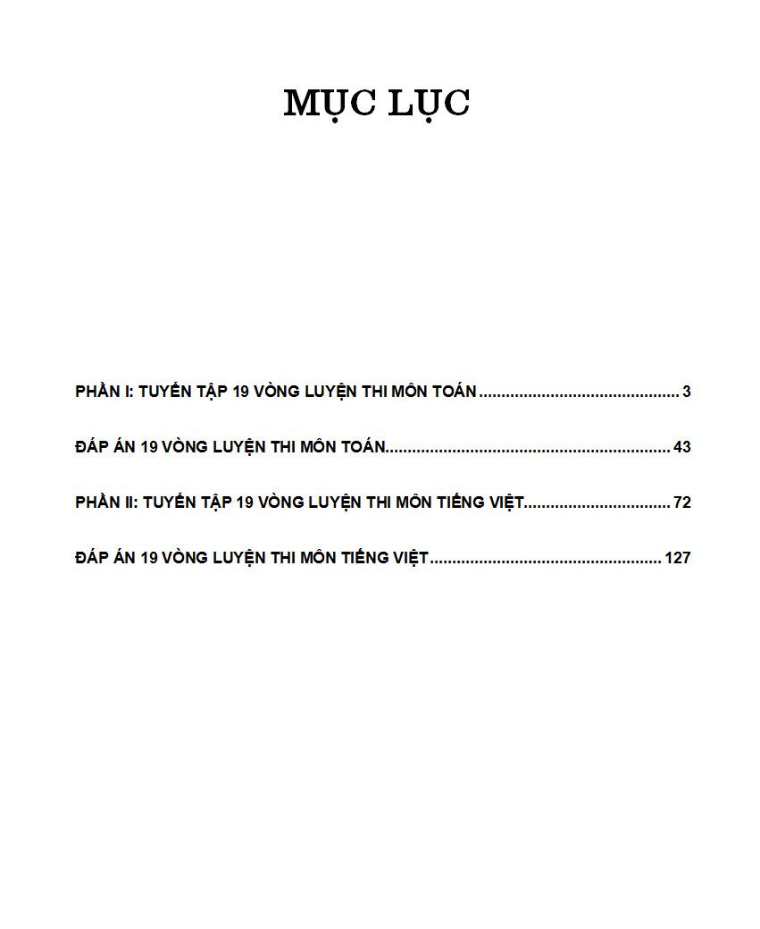 Mục lục